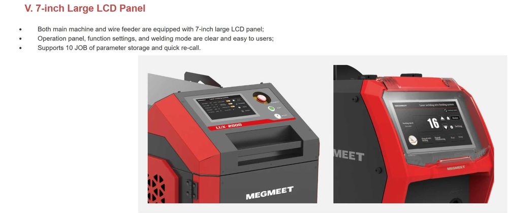 Лазерно заваряване, лазерно заваръчна машина, Megmeet Lux 1500