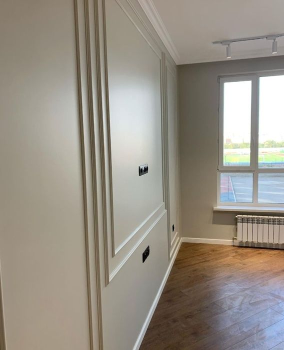 Покраска стен, безводушная покраска, Побелит эмульсия