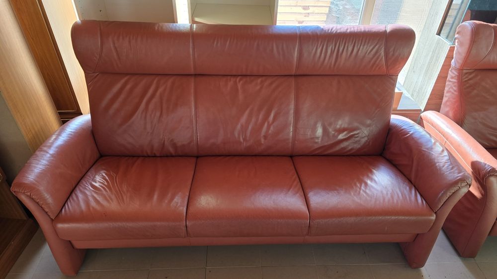 Set Canapele Piele Naturală