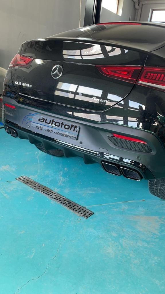 Difuzor pentru Mercedes GLE Coupe C167 (2019+)  63 AMG Black Design