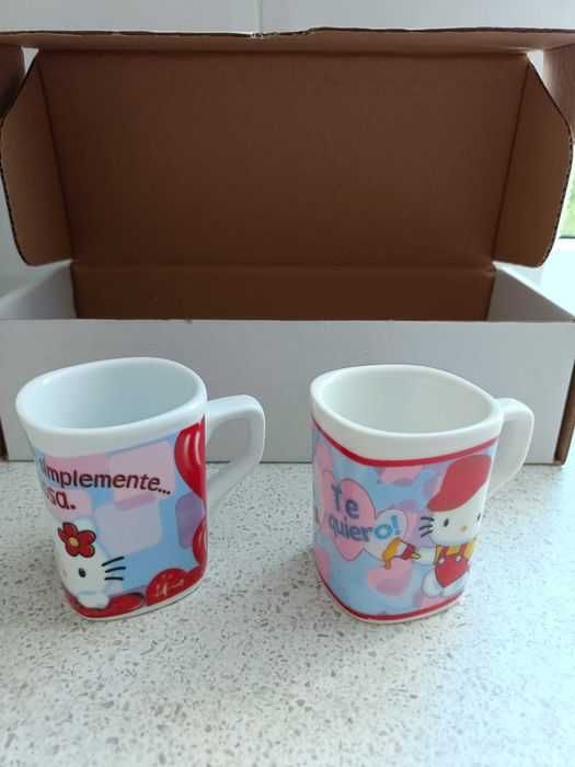 Ceșcuțe hello kitty porțelan