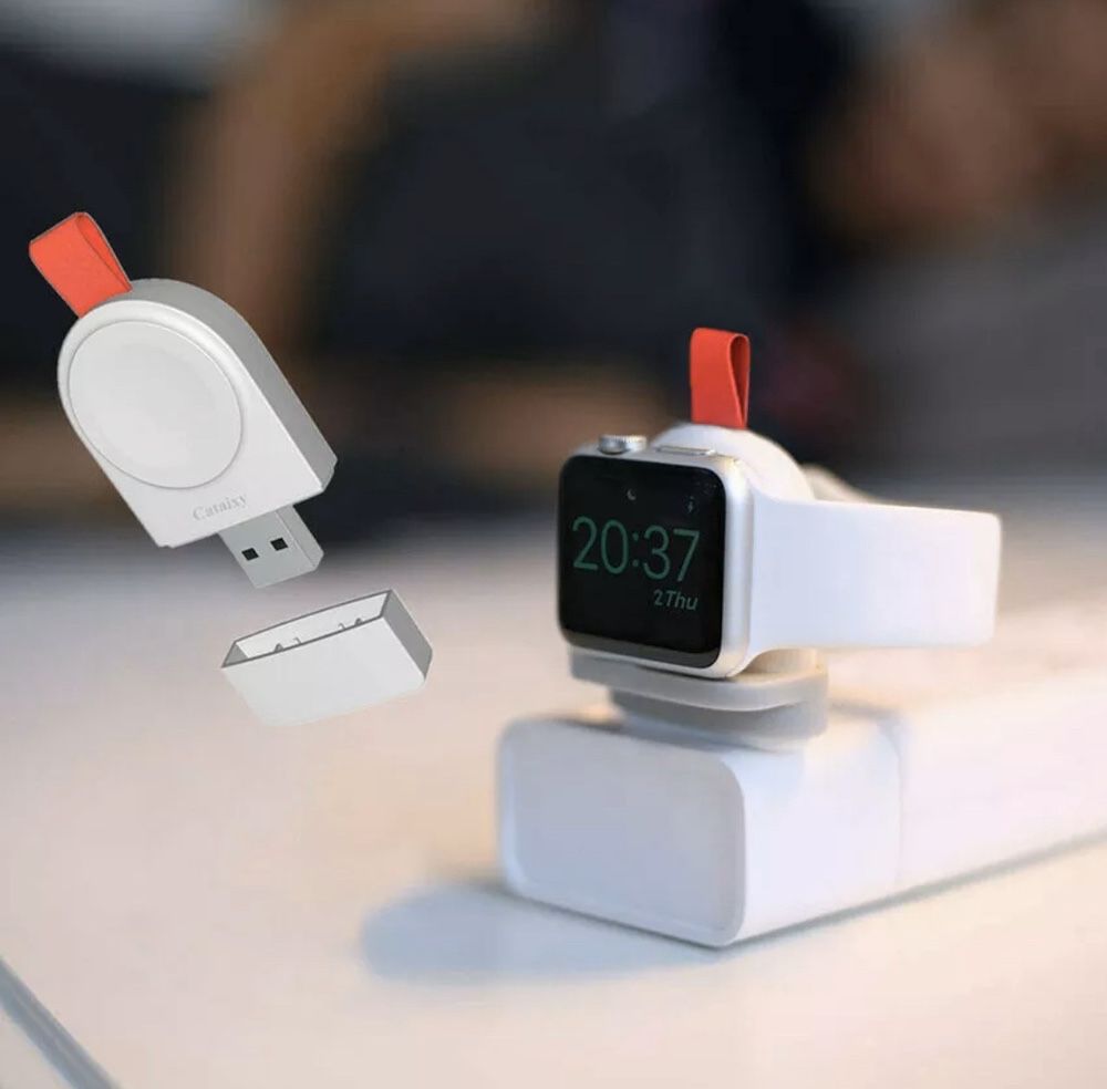 Incarcator Apple Watch 1,2,3,4,5,6,SE Magnetic Portabil USB Nou cutie