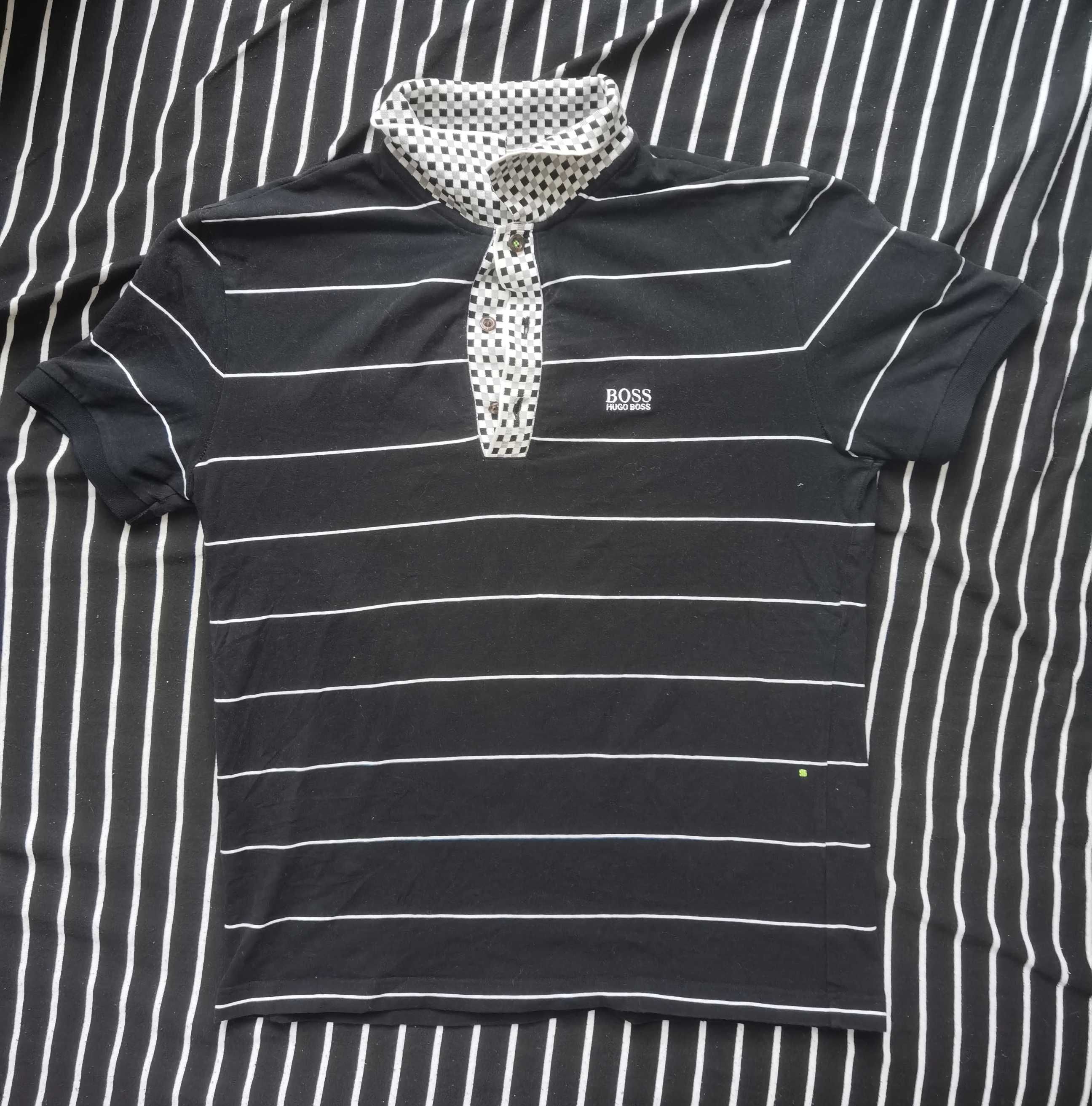 hugo boss тениска с яка