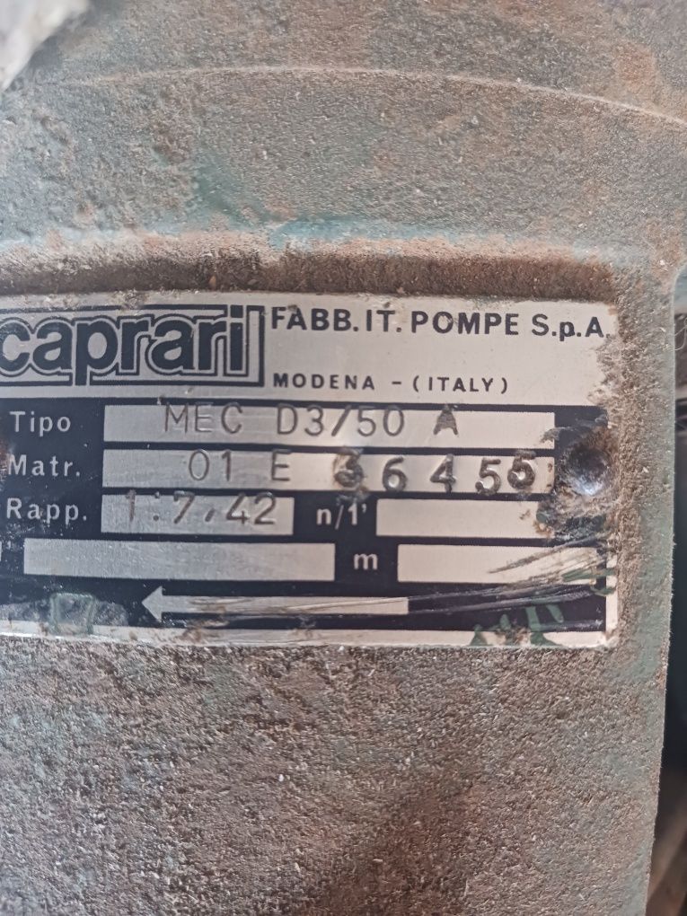 Pompa irigatii tractor Caprarii MEC D3/50 A