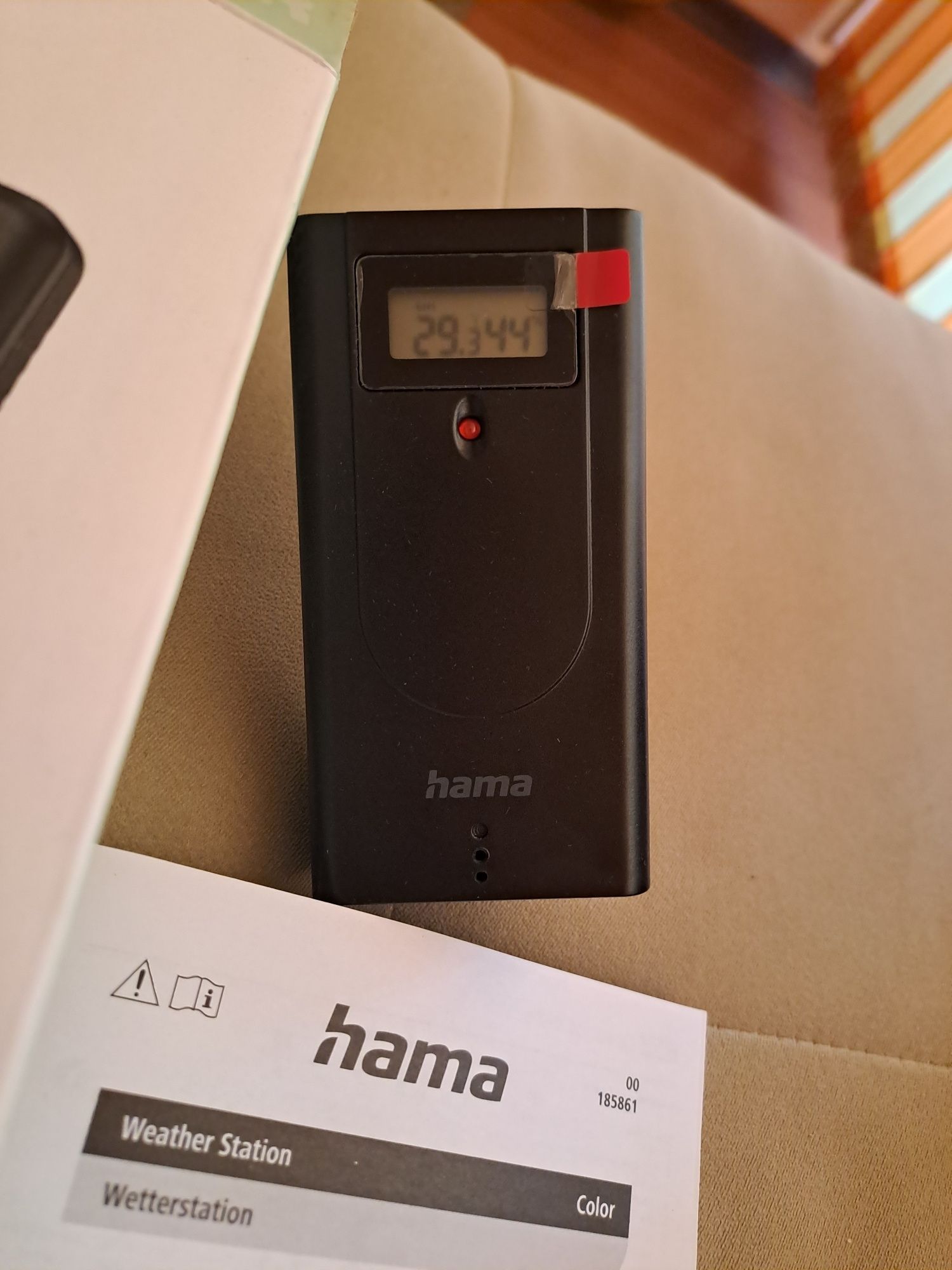 Метеорологична станция, Hama, LCD дисплей, Батерия