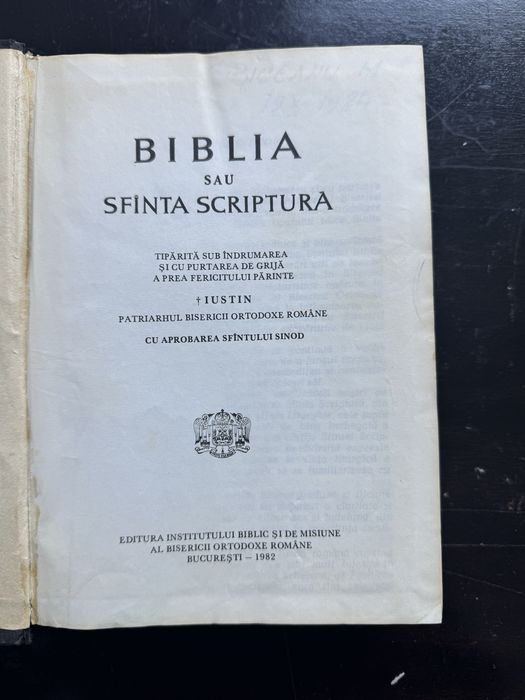 Carte ortodoxa in piele