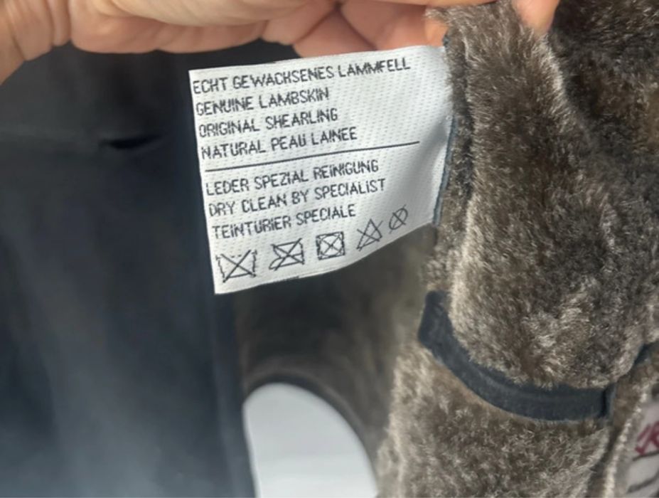 Cojoc barbatesc din piele  imblanit