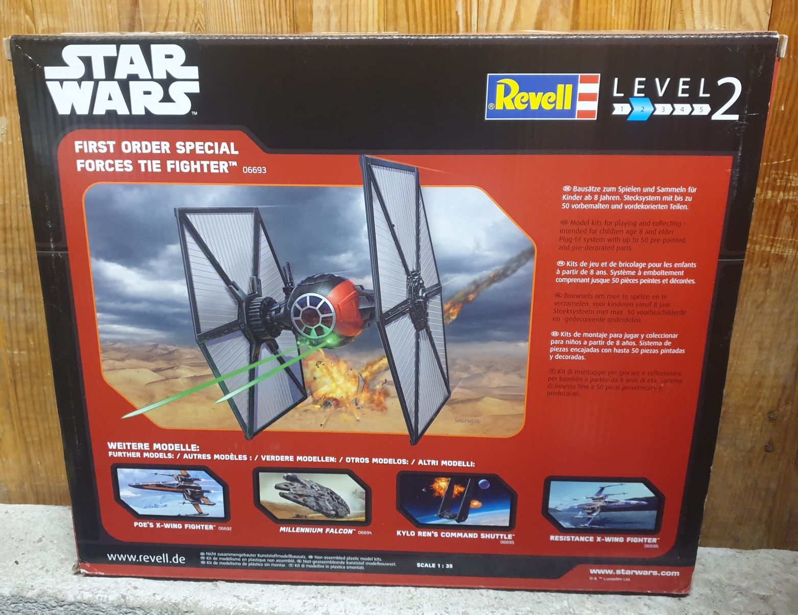 Star Wars - Revell сглобяем модел на кораба и BB - 8