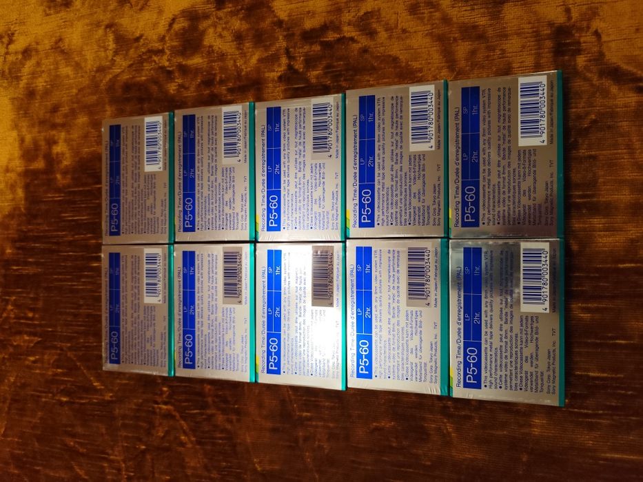 Видео касети Sony