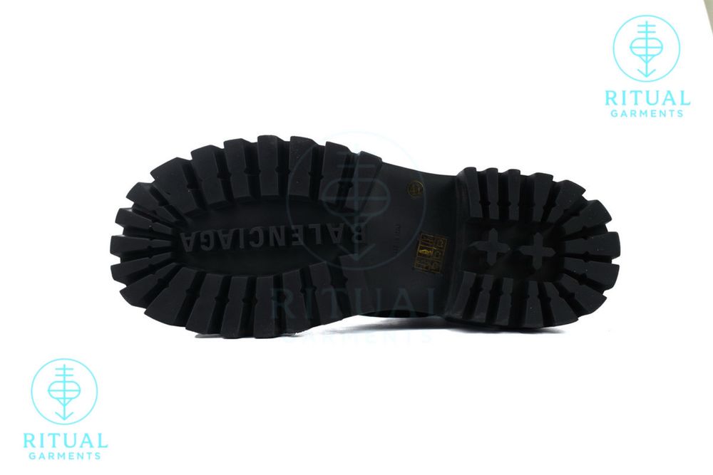 Balenciaga Combat Strike Boots Black
