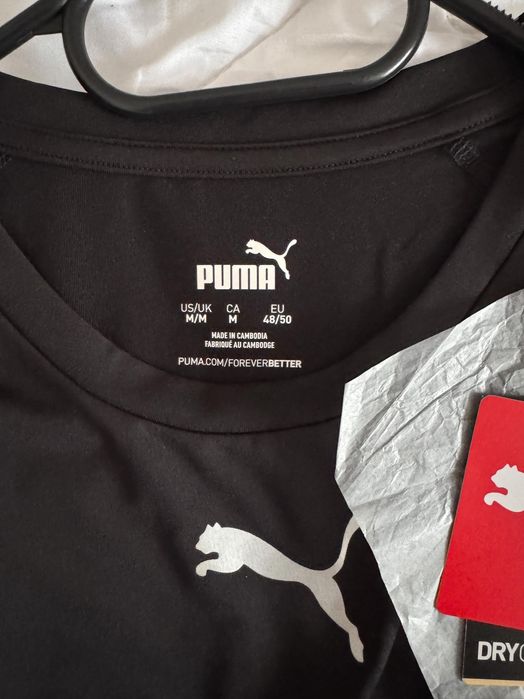 Bluză Puma Liga Baselayer Tee LS neagră