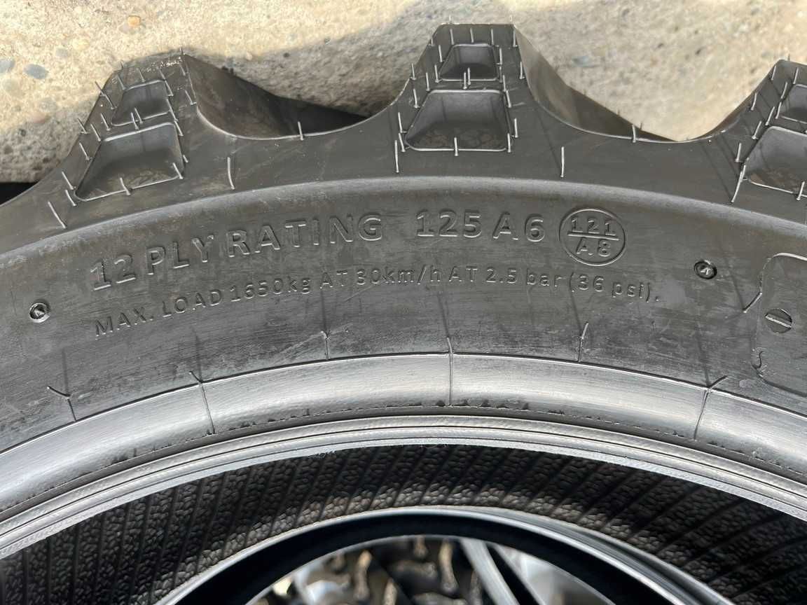 Marca GRI pentru tractor spate 12.4-28 anvelope noi cu 12 pliuri