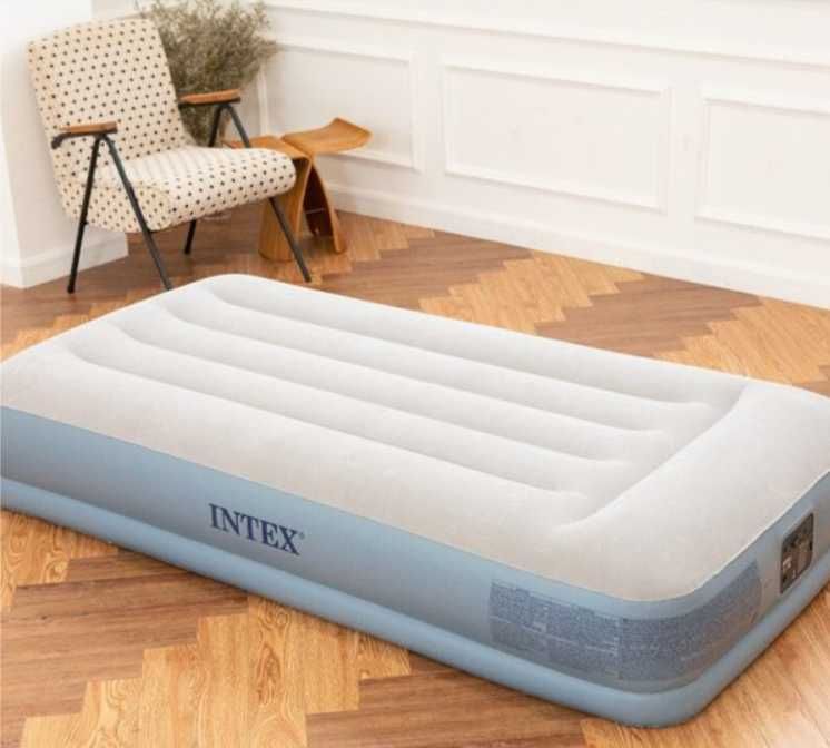 Кровать надувной кроват-191х99х30 см. Intex-64116. Доставка бесплатно