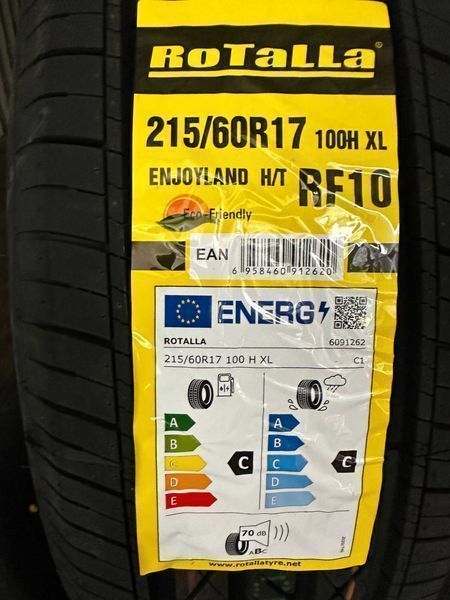 Нови летни гуми ROTALLA ENJOYLAND RF10 215/60R17 100H XL НОВ DOT