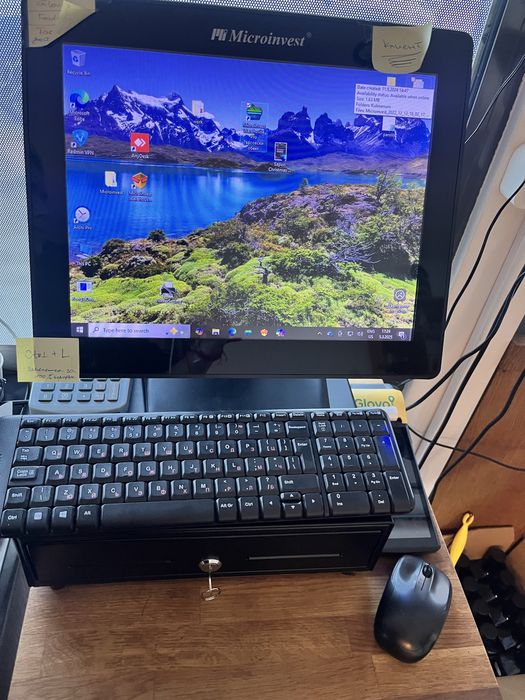 Етикетиращи везни, складова програма