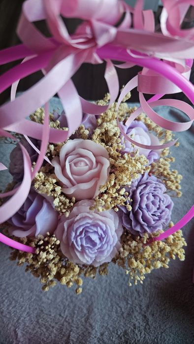 Ароматни соеви цветя.Цена 30 лева