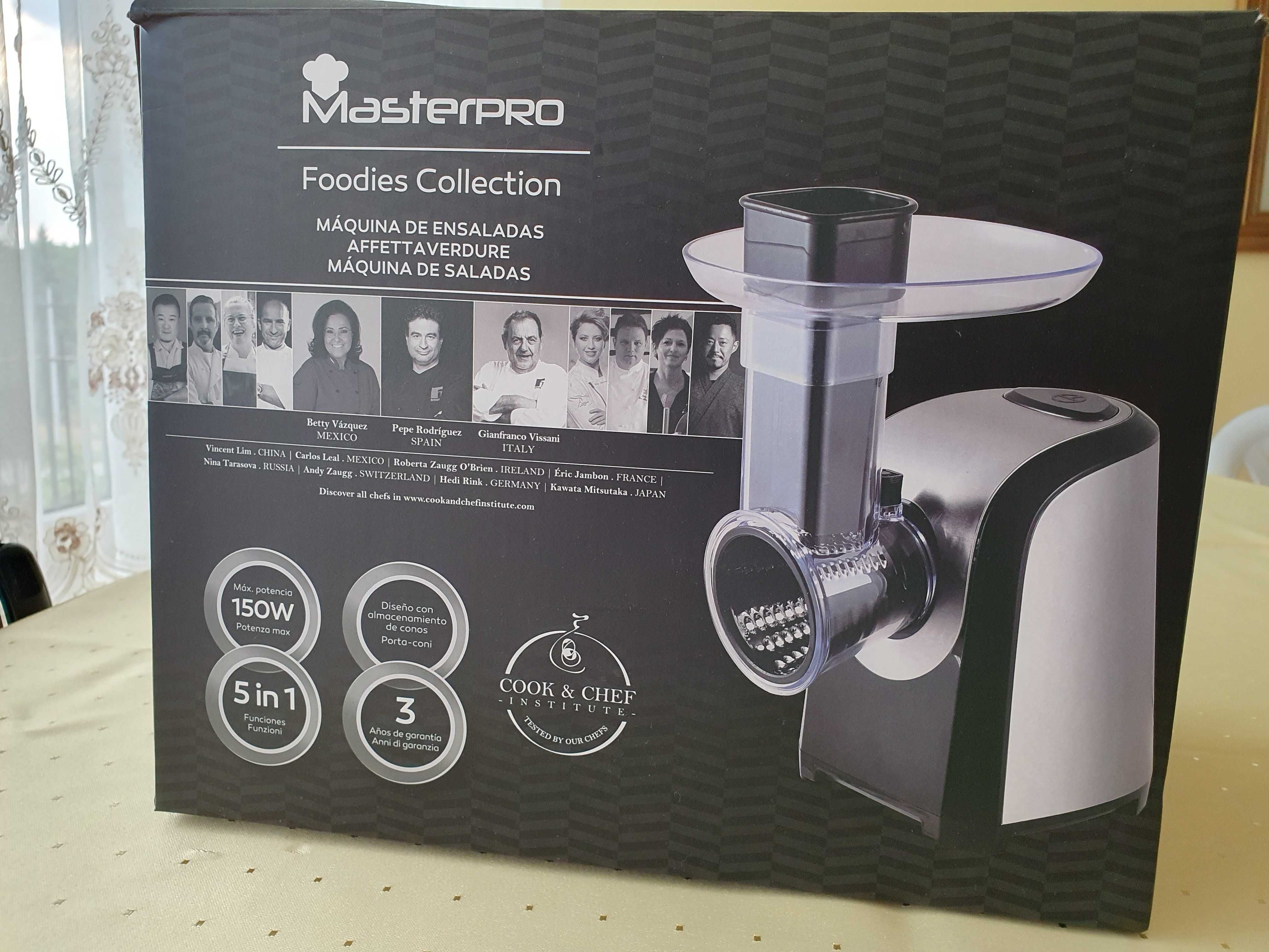 Електрическо ренде за зеленчуци Masterpro Foodies 150W, 5 функции