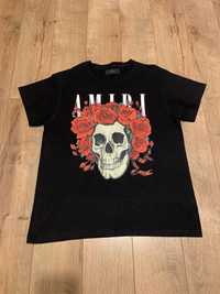 Tricou Amiri Skeleton negru cu imprimeu