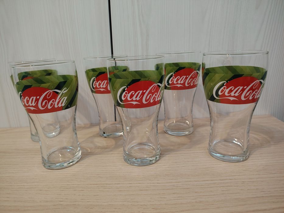 Set de 6 pahare coca cola