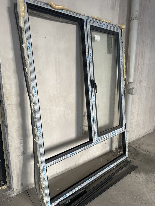 Продам окно новое, качественное большое примерно 1,5 на 2,5 м