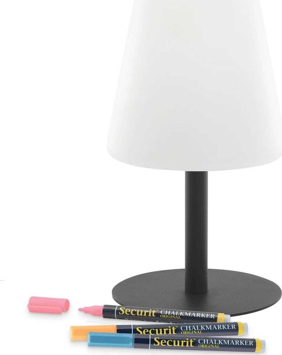 Настолната LED лампа с 3 тебеширени маркера за рисуване димируема