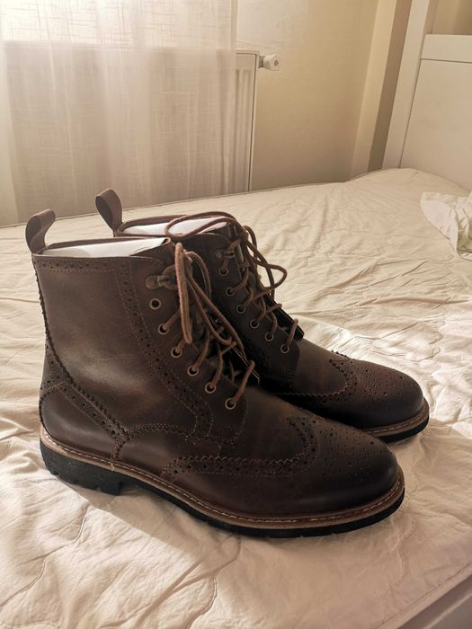 Ghete Clarks Anglia, piele naturala, 43, doar probate, ocazie