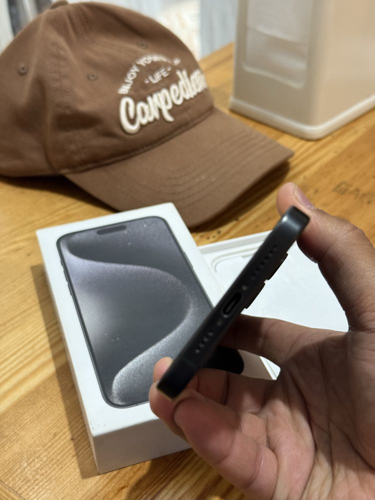 iPhone 15pro max 5G 512gb LL/A e-sim black titanium