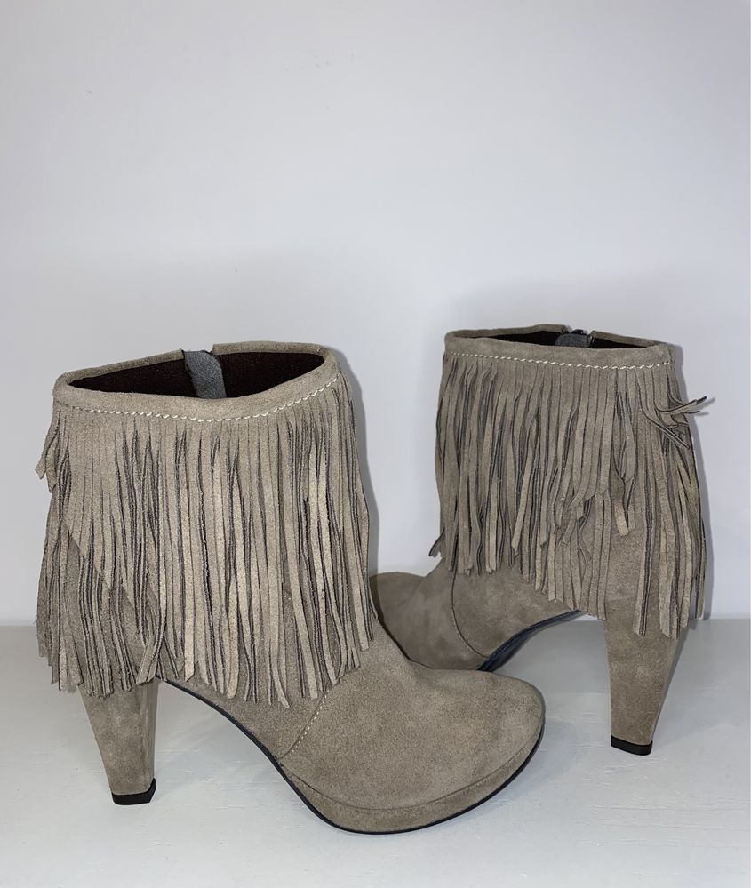 Botine piele - Coly