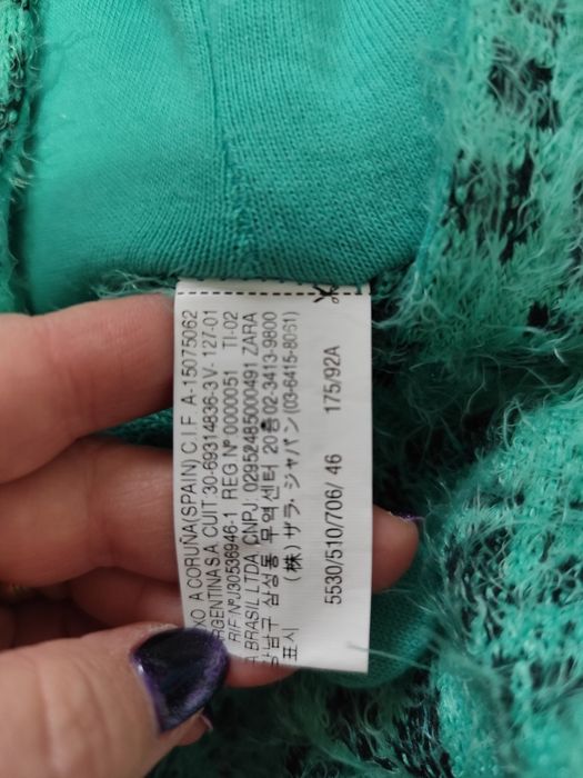 Haină lungă cu gluga M