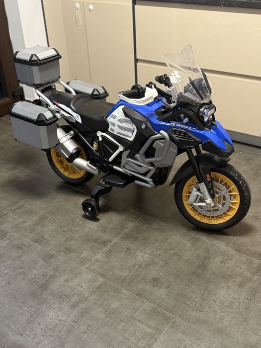 Motocicleta electrica pt copii injusa 12V BMW Adventure