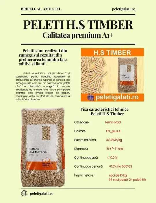 Peleti HS Timber Group ***TULCEA***VACARENI