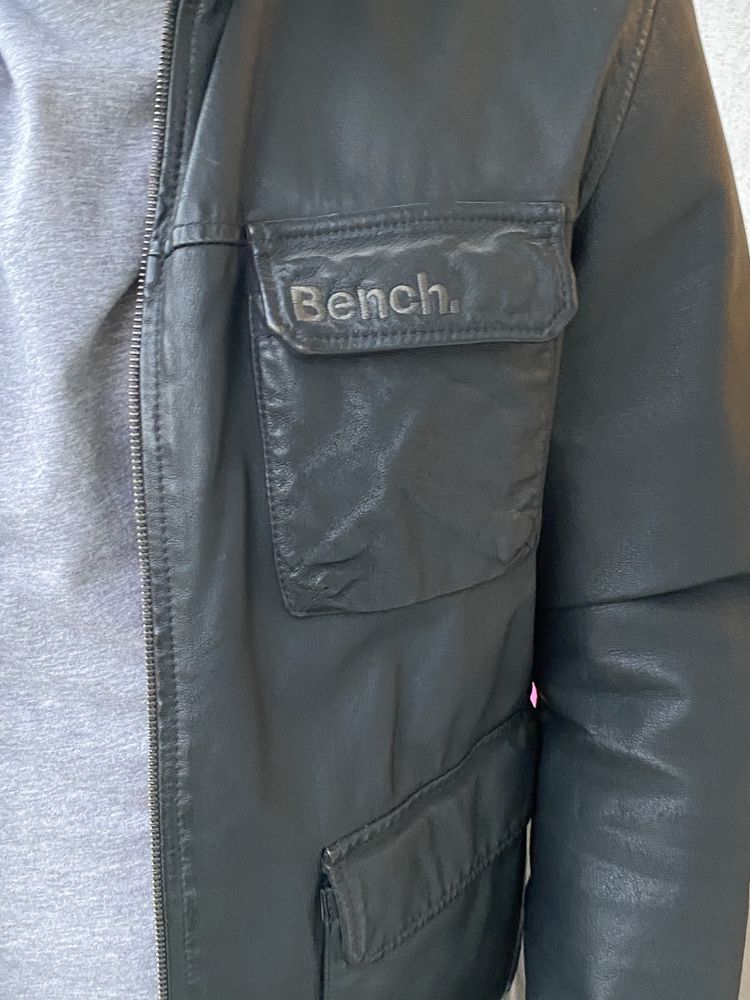 Мъжко яке естествена кожа bench