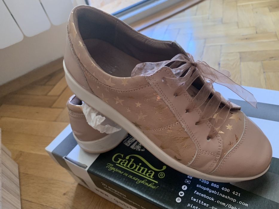 Обувки  естествена кожа и лак на марката GABINA N 37