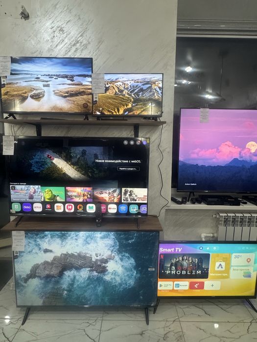 Телевизор Yasin новый 80 см