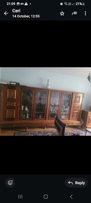 Bibliotecă servantă măsuță tv