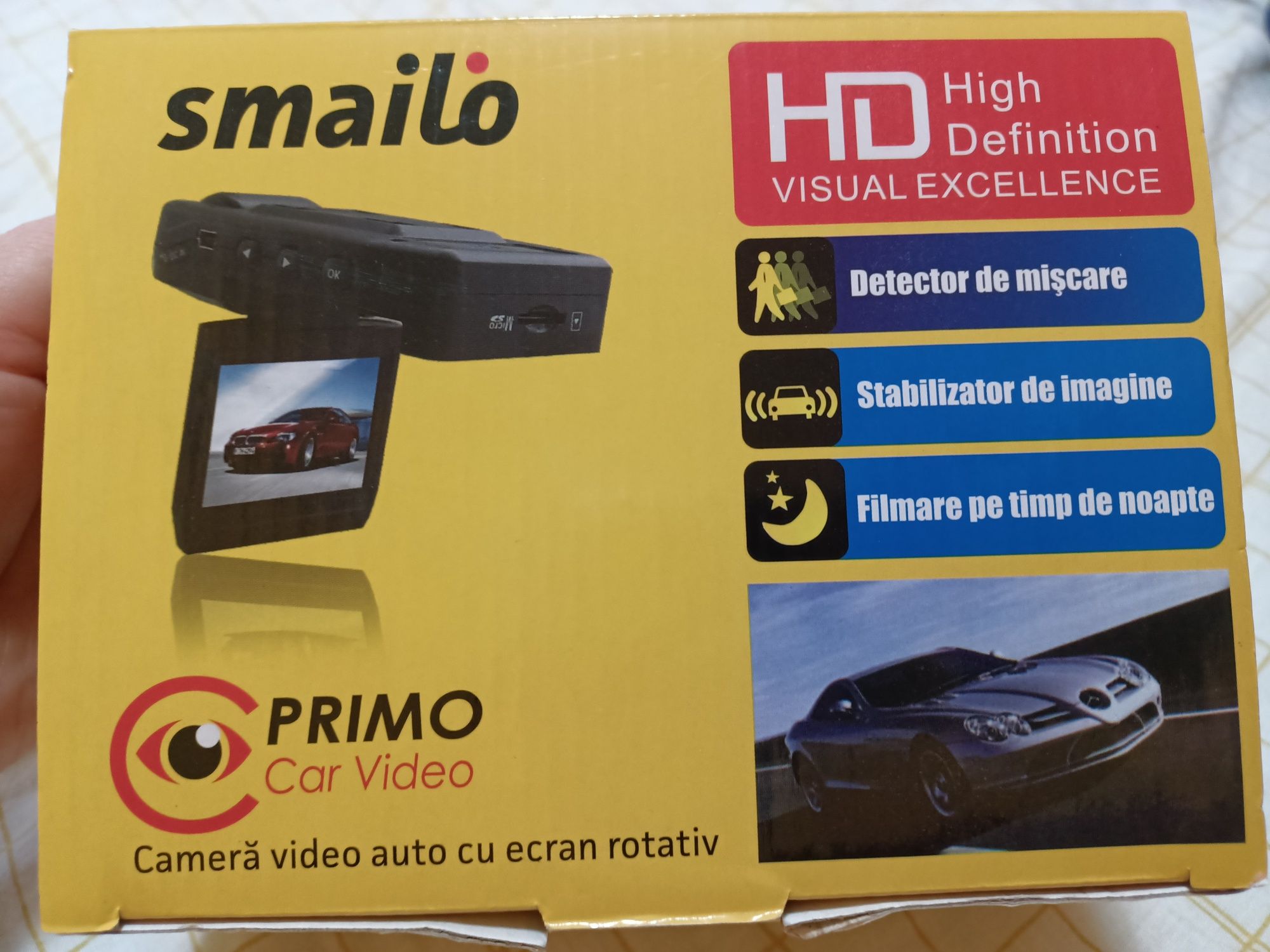 Camera auto smailo