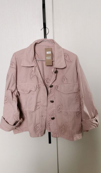 Jacheta dama roz pudrat