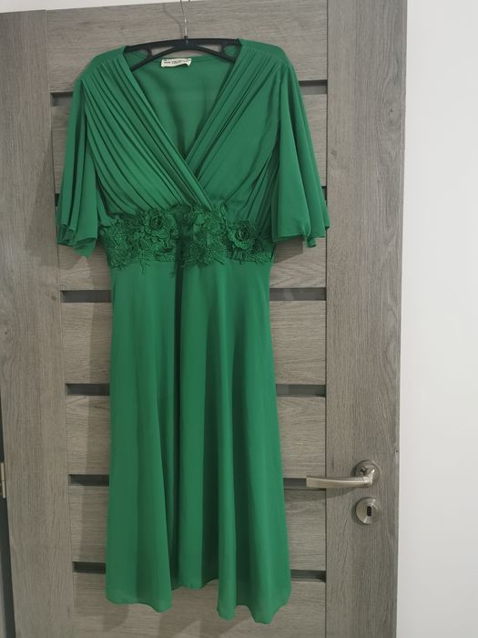 Rochie verde, mărime XL - XXL