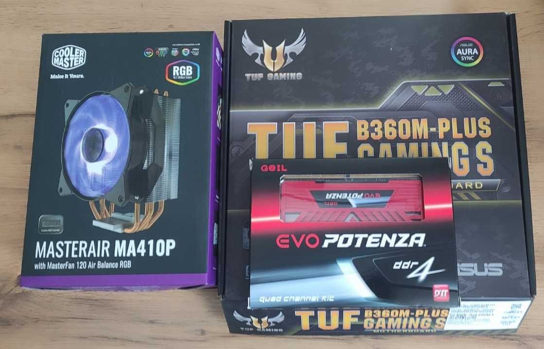 Комплектующие в сборе i5-9400/ 16Gb DDR 4/ GTX 1070 (почти готовый ПК)