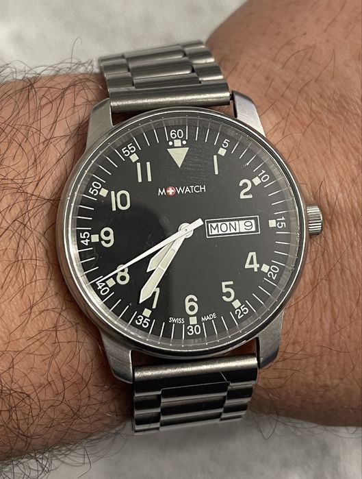 Ceas Mondaine qurtz, perfet functional, 42mm.