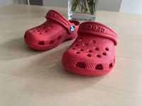 Детски джапанки Crocs червени размер 4-5