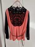 Bluza cu imprimeu dantela