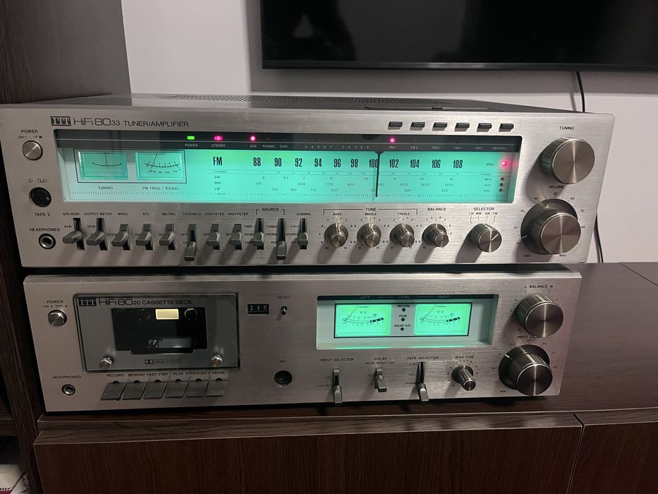 Amplituner si deck ITT