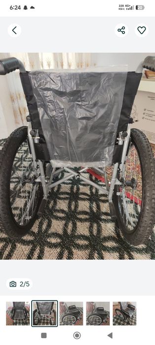 Каляска инвалидов новая