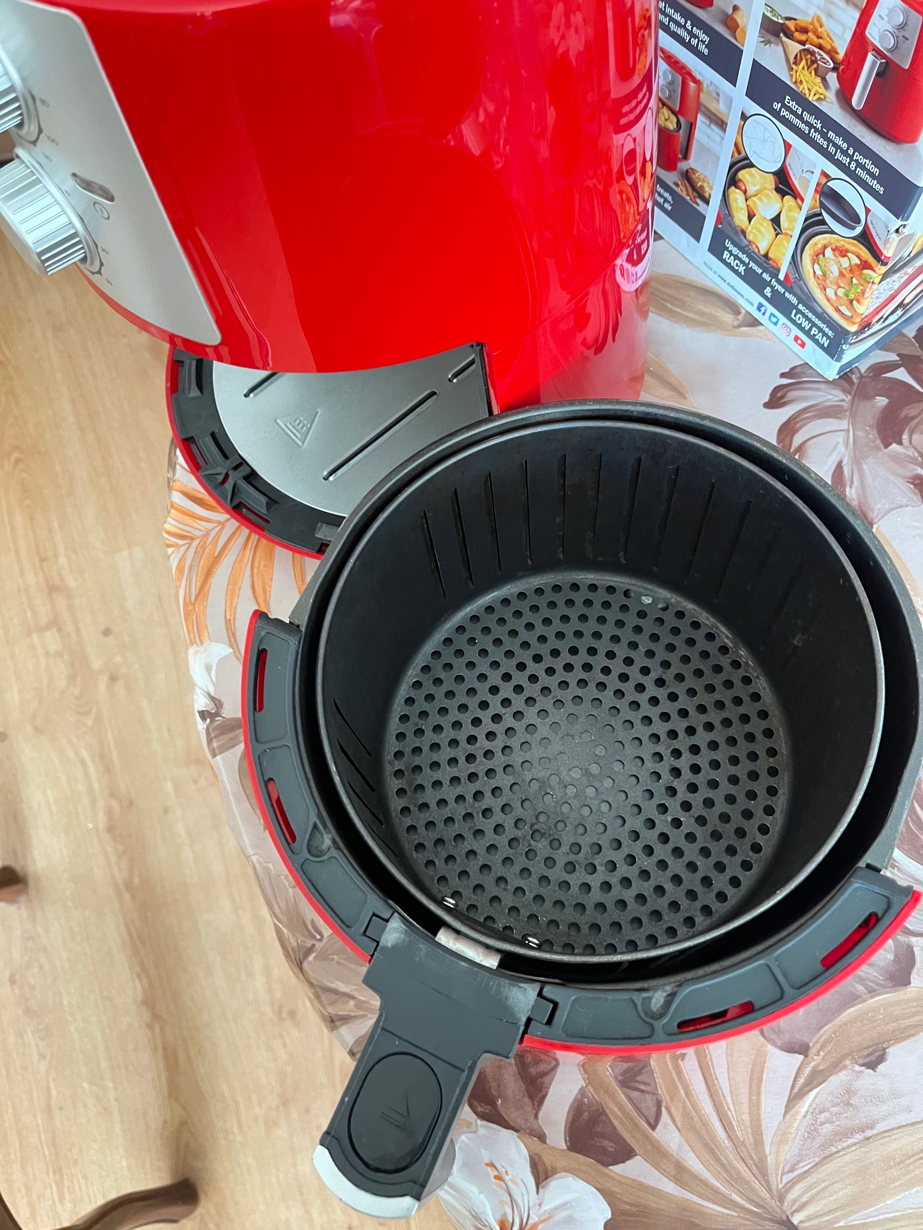 Фритюрник с горещ въздух Delimano air fryer pro red