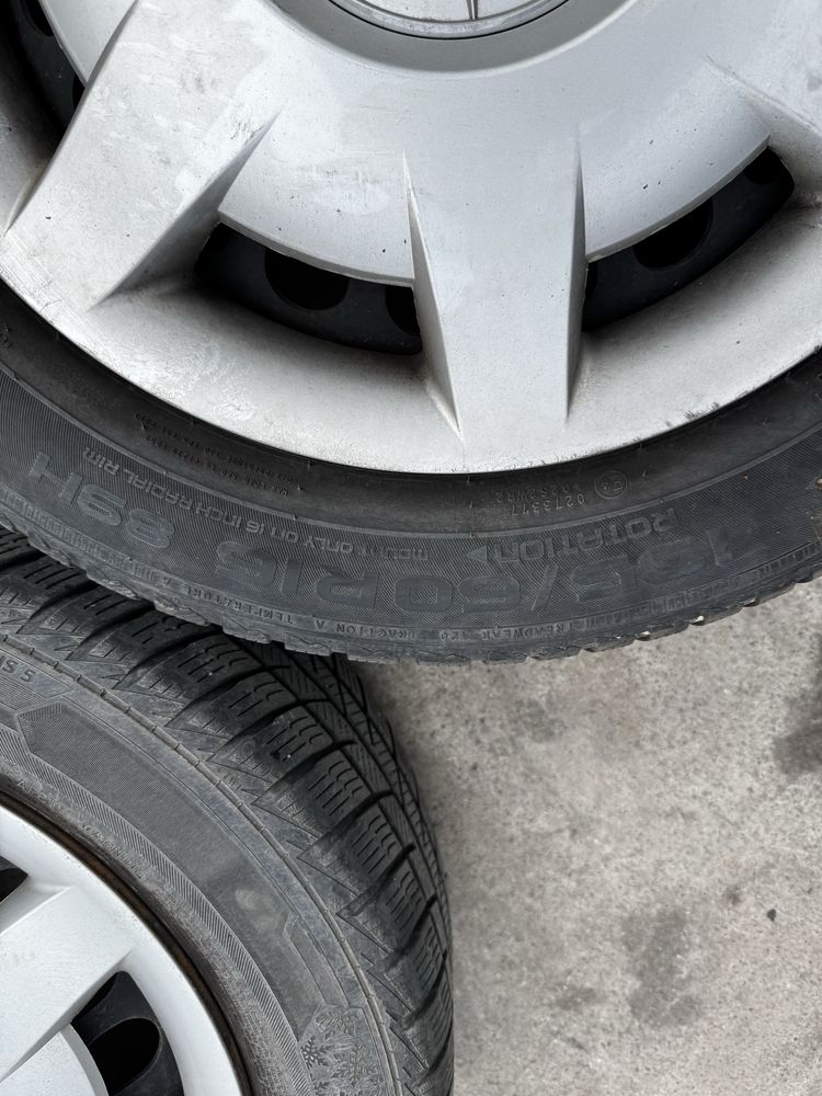 Зимни гуми 195/60 R16 с джанти за Мерцедес W245