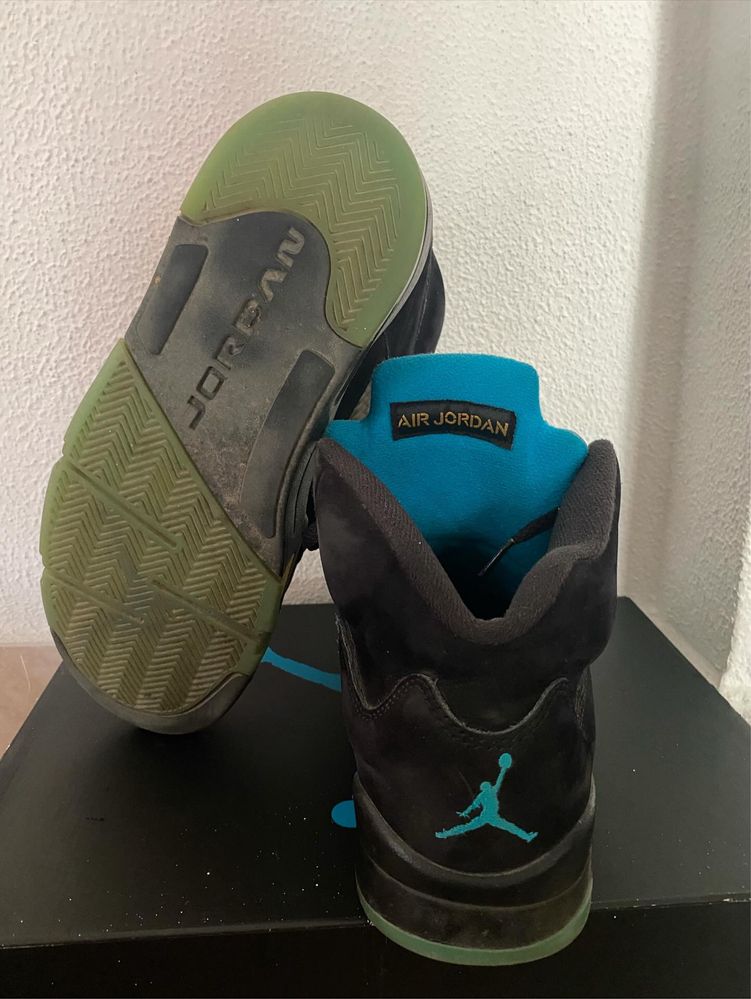 Air jordan 5 aqua