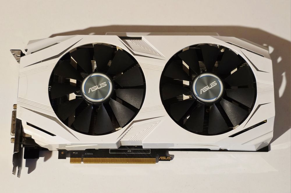 Placa video gaming GTX 1060 6GB White Dual Fan