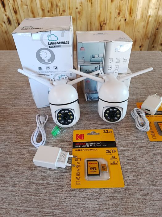 Нови Wi-fi  камери + КАРТА памет