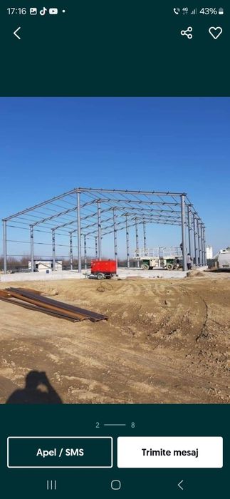 Structuri metalice din profile metalice ori ce dimensiune